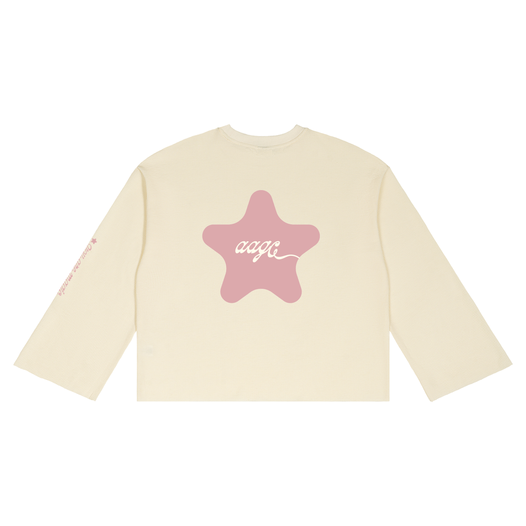 whimsy waffle long sleeve tee