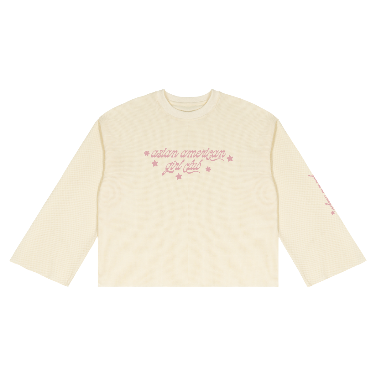 whimsy waffle long sleeve tee