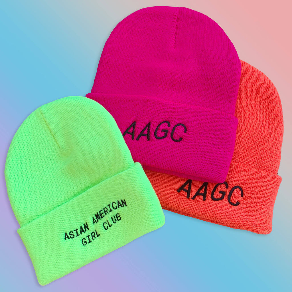 The Bubble Neon Beanie - Pink